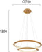 LED Chandeliers VIOKEF MERILIN 4237400 72W 3000K - Lampbroker