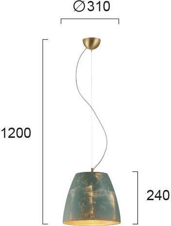 Modern Pendant Lamp VIOKEF CLOUD 3091302 1xE27 - Lampbroker