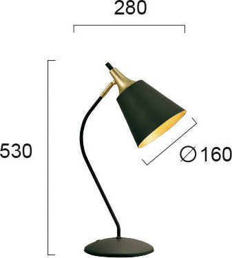 Modern Table Lamp VIOKEF MENTA 4241701 1xE27