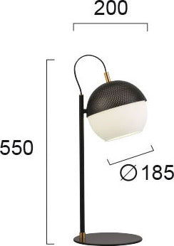 Modern Table Lamp VIOKEF BRODY 3098100 1xE27