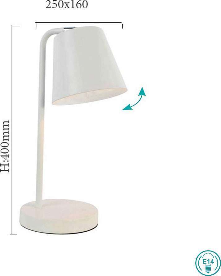 Modern Table Lamp VIOKEF LYRA 4153100 1xE14