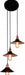 Modern Pendant Lamp VIOKEF ADISSON 4135500 3xE27 - Lampbroker