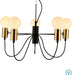 Modern Chandelier VIOKEF VOLTER 4232300 5xE27 - Lampbroker