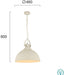 Modern Pendant Lamp VIOKEF MARS 4152301 1xE27 - Lampbroker