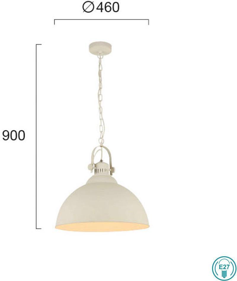 Modern Pendant Lamp VIOKEF MARS 4152301 1xE27 - Lampbroker