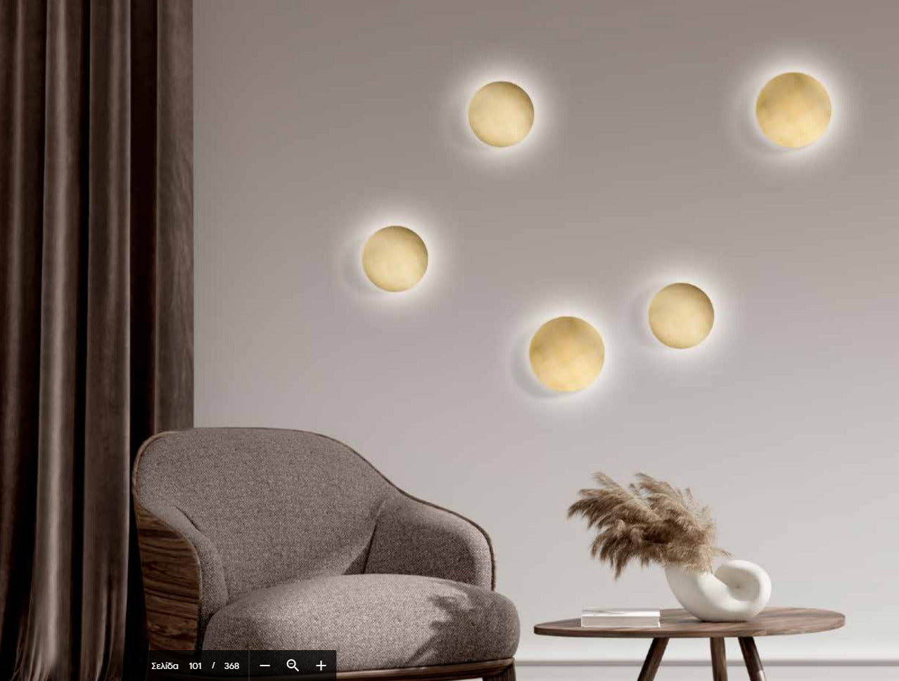 LED Modern Wall Lamp  ZAMBELIS