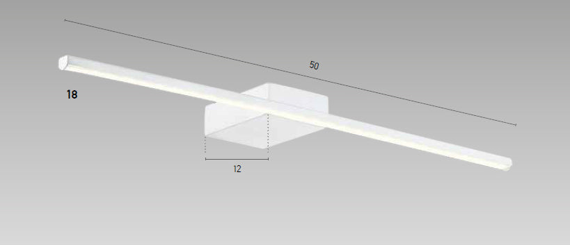 LED Modern Wall Lamp Luma IP44