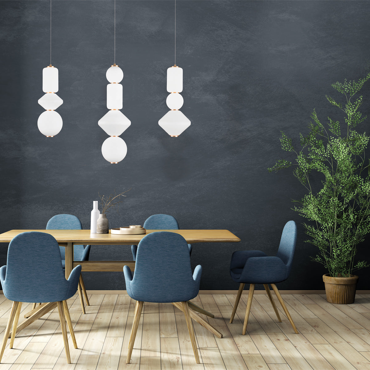 LED  Modern Pendant Lamp  ZAMBELIS  DIMMABLE