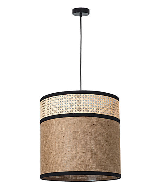 Pendant Bamboo-Rattan Lamp  ZAMBELIS