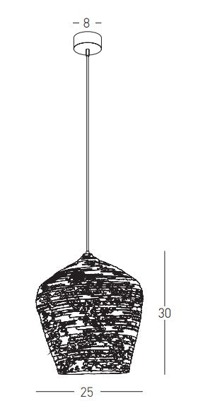 Modern Pendant Lamp  ZAMBELIS