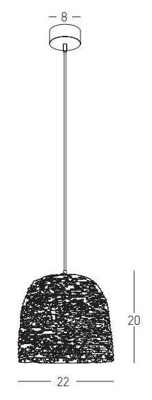 Modern Pendant Lamp  ZAMBELIS