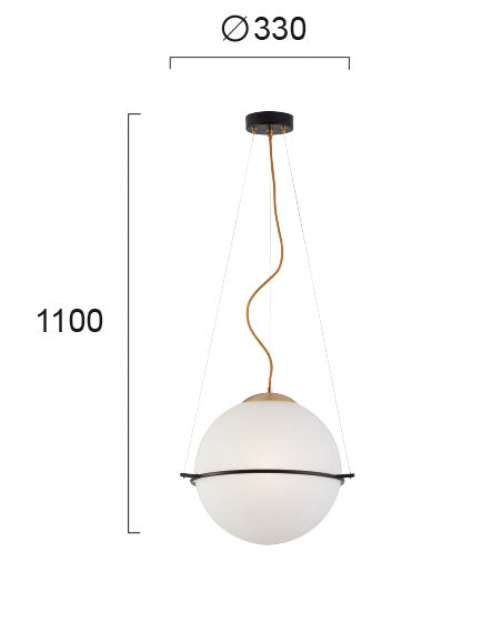 Modern Pendant Lamp  FERERO 3093800 1xE27 VIOKEF