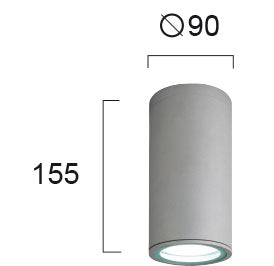 Outdoor Ceiling lamp VIOKEF PAROS 1xE27 IP44