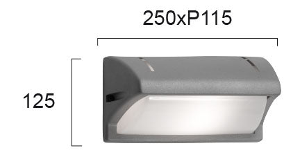 Outdoor Wall lamp VIOKEF PATMOS 4055900 1xE27 IP54