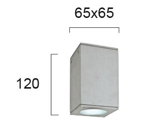 Outdoor Ceiling lamp VIOKEF PAROS 1xGU10 IP44