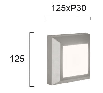 LED OUTDOOR Wall Lamp VIOKEF LEROS PLUS  IP44