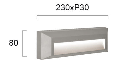 LED OUTDOOR Wall Lamp VIOKEF LEROS PLUS  IP44