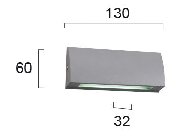 LED Outdoor Wall Lamp VIOKEF TECH IP54