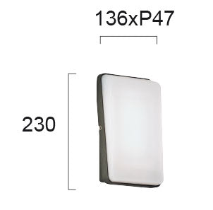 LED Outdoor Wall lamp VIOKEF TIBUOK  4197800 12W  IP44