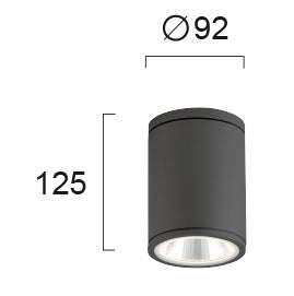 LED Outdoor Ceiling Lamp VIOKEF MAROCO 5W IP54