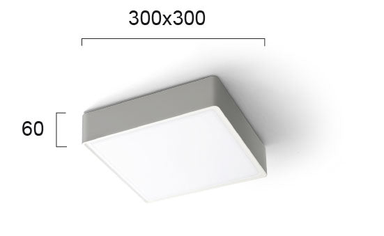 LED Outdoor Ceiling Lamp VIOKEF DONOUSA  24W IP65