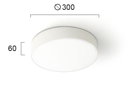 LED Outdoor Ceiling  Lamp VIOKEF BIOS  DONOUSA 24W IP65