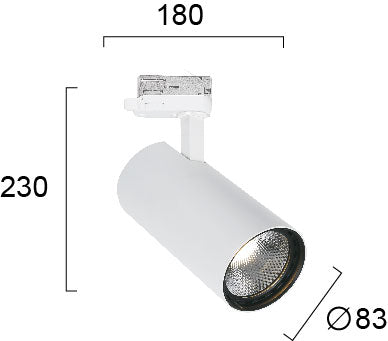 LED Track Spot VIOKEF NESTOR 30W