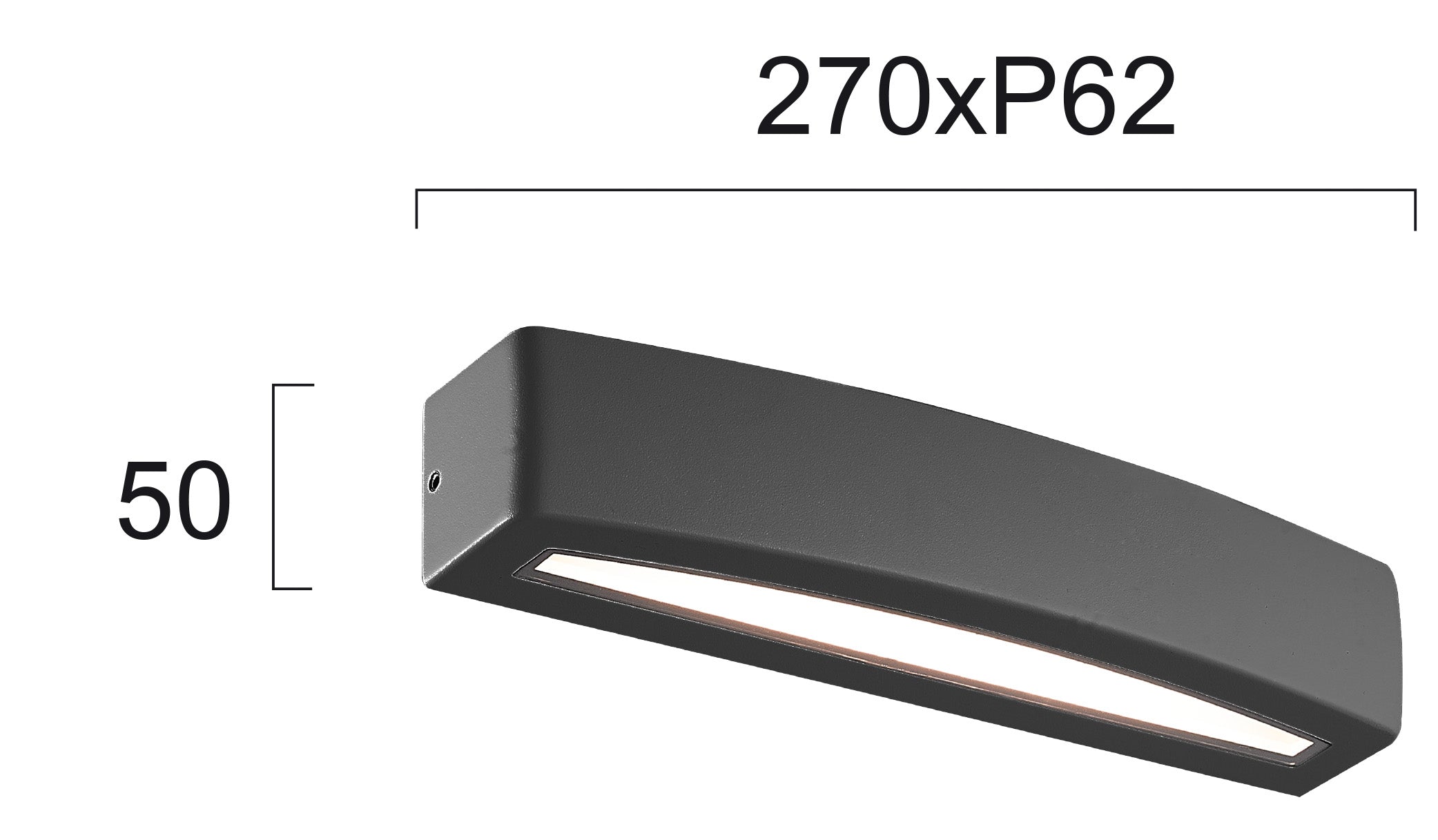 LED Outdoor Wall lamp VIOKEF RIO 12W IP54