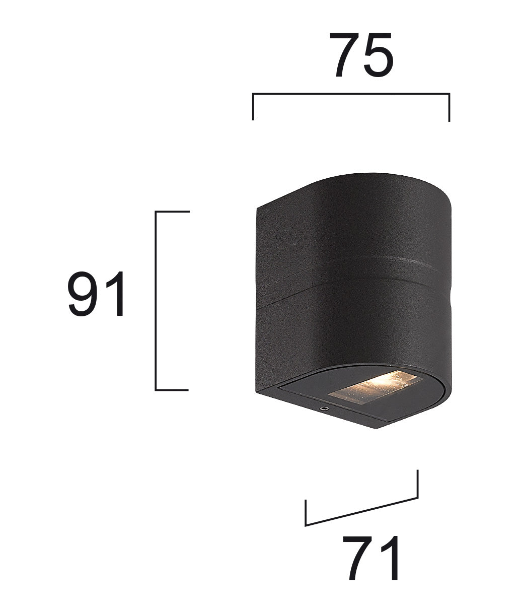 LED Outdoor Wall Lamp VIOKEF ARRIS  6W IP65