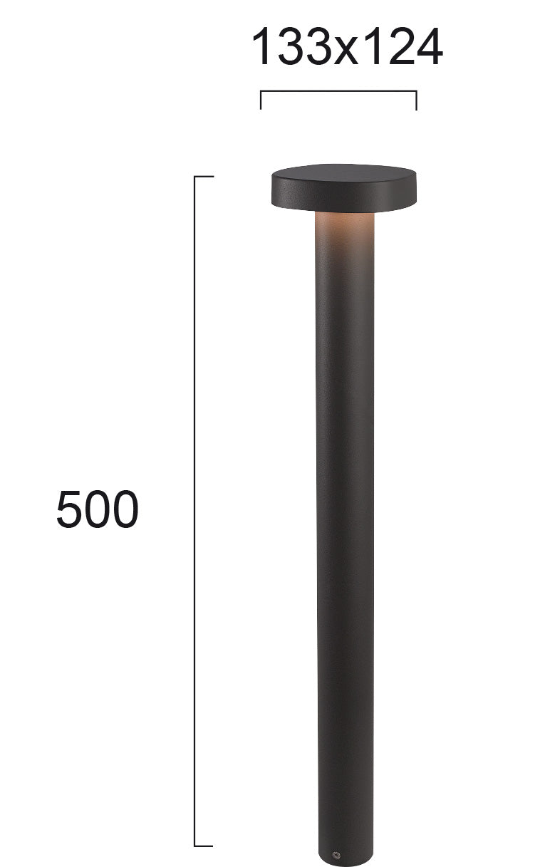 LED OUTDOOR Floor Lamp VIOKEF 4223800 ONDA 7W IP54