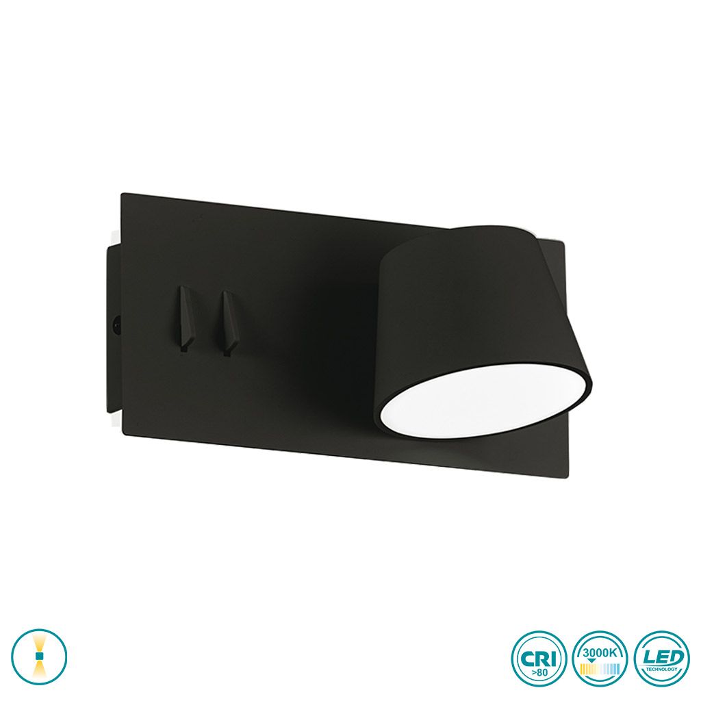 LED Wall Lamp VIOKEF SAM 4243400 6W + 12W 3000K