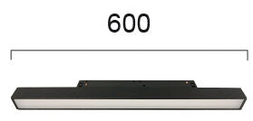 LED Track Linear Ceiling Light Magnetic 48V DC VIOKEF