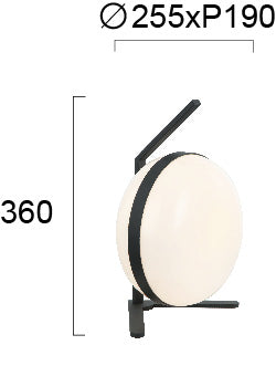 Modern Table Lamp  PALMA 4245500 1xE27 VIOKEF