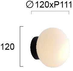 Modern Wall Lamp  ANGELO 4248900 1xG9 IP44 VIOKEF