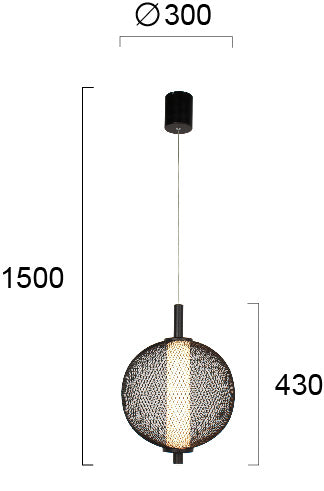 Modern Pendant Lamp  NATALIA 4249900 LED VIOKEF