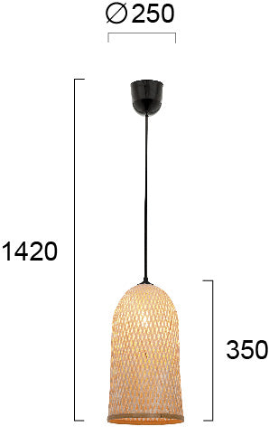 Modern Pendant Lamp CASPER VIOKEF