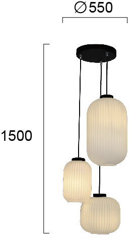 Modern Pendant Lamp VIOKEF ASTOR 4257900 3xE27