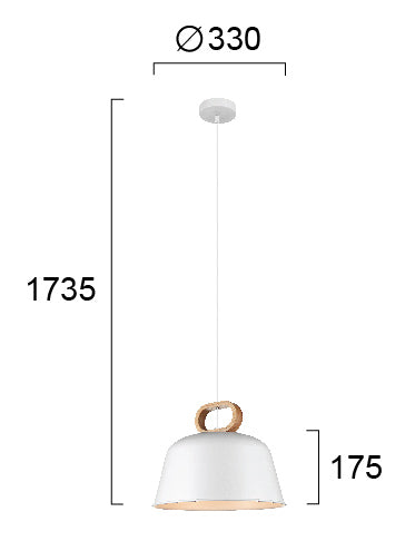 Modern Pendant Lamp CLIP VIOKEF