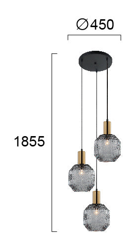 Modern Pendant Lamp ARIADNE VIOKEF