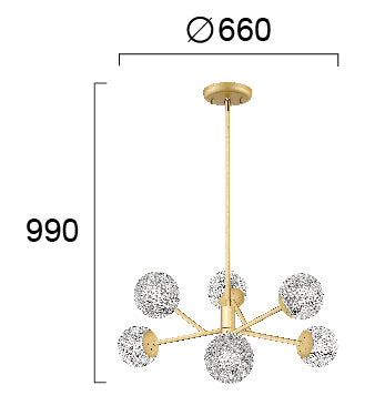 Modern Lamp DIAMOND VIOKEF