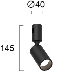 LED Modern Track rail Lamp HOOP VIOKEF