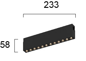 LED Modern Track rail Lamp HOOP VIOKEF