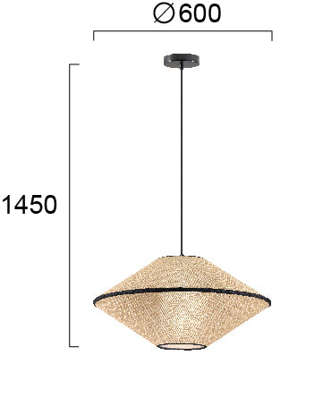 Modern Pendant Lamp AMICA VIOKEF