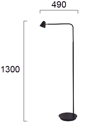 LED Modern Wall and Floor Lamp ENZO VIOKEF