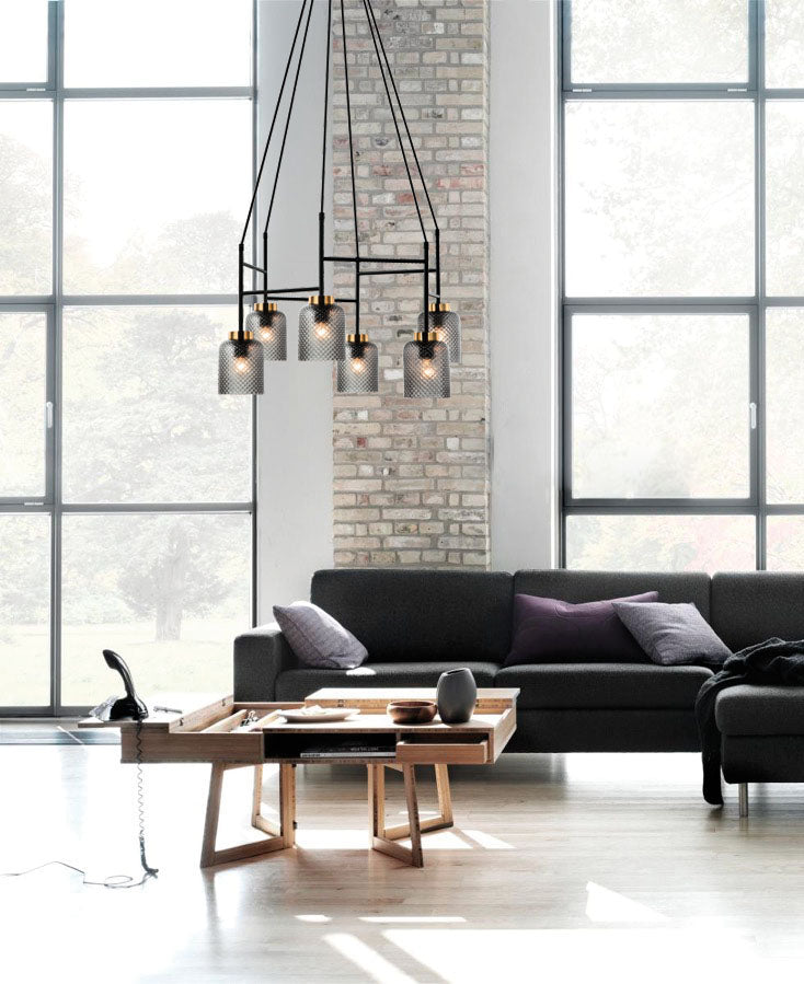 Modern Pendant Lamp  ZAC 4247100 6xE27 VIOKEF