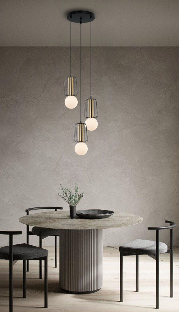 Modern Pendant Lamp VIOKEF FEDRA 4247300 3xG9