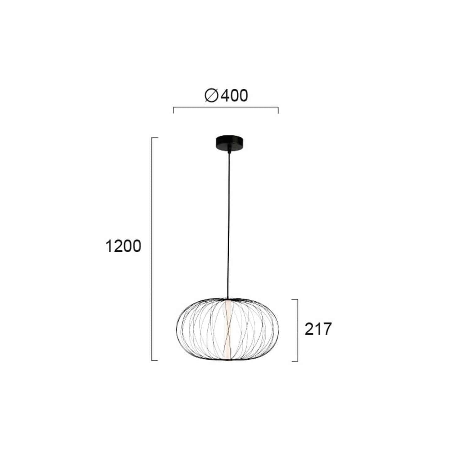 LED Pendant Lamp VIOKEF ELLI 4238500 12W 3000K - Lampbroker