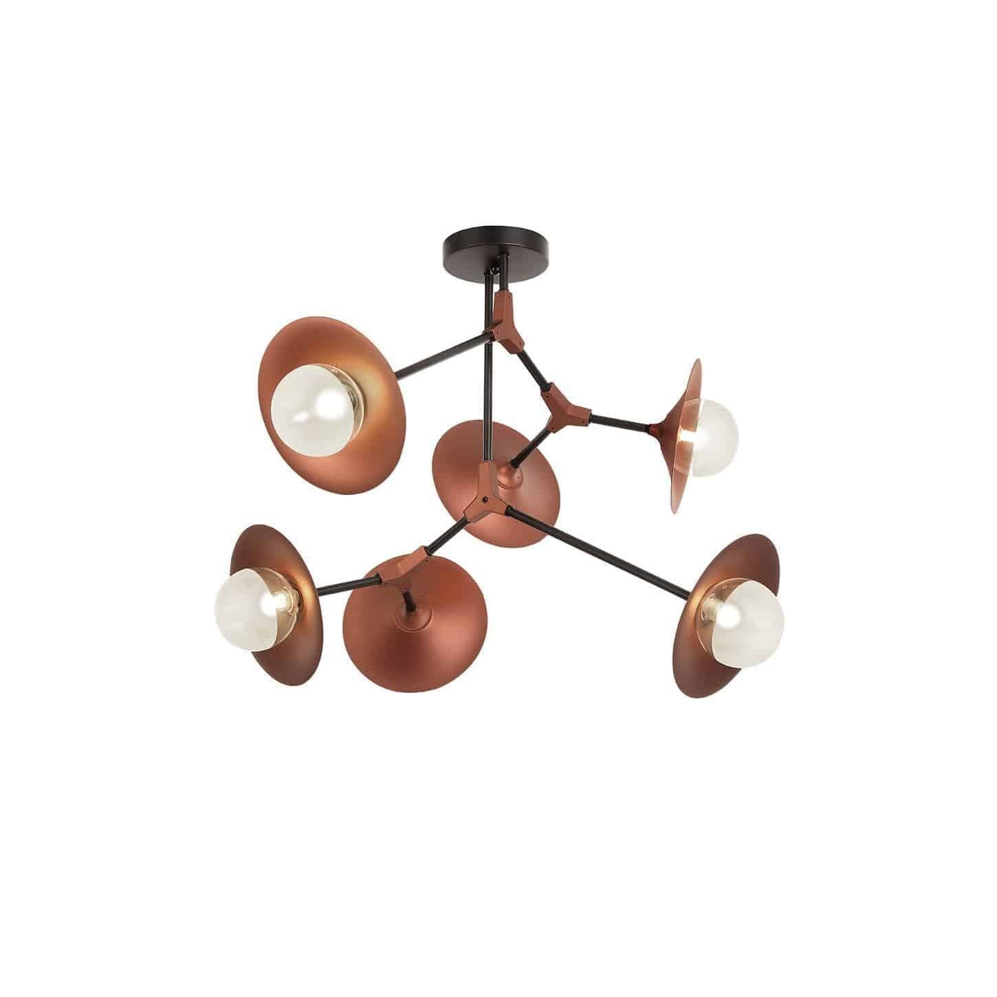 Modern Ceiling VIOKEF OLIVIA 4231100 6xG9 - Lampbroker