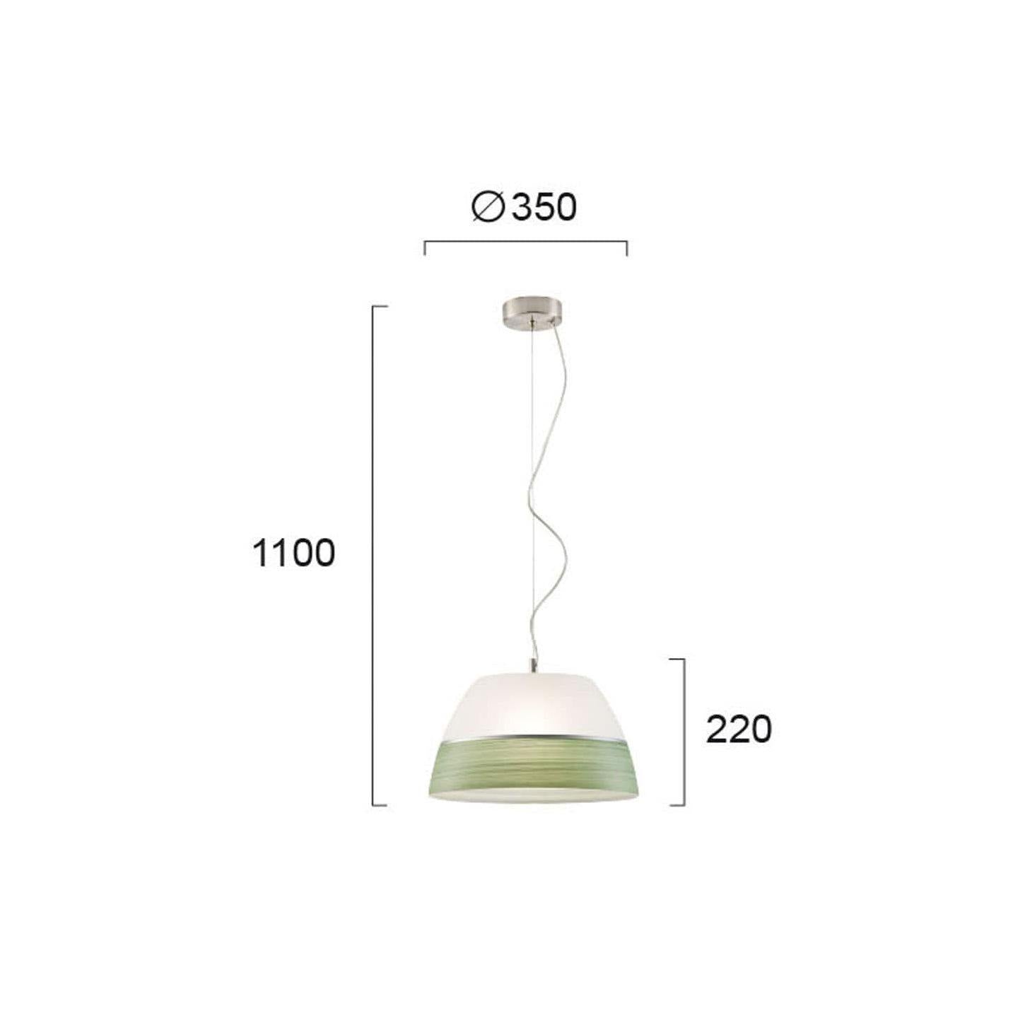 Classic Pendant Lamp VIOKEF SEMELI 3098302 1xE27 - Lampbroker