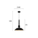 Modern Pendant Lamp VIOKEF COLIN 4217600 1xE27 - Lampbroker